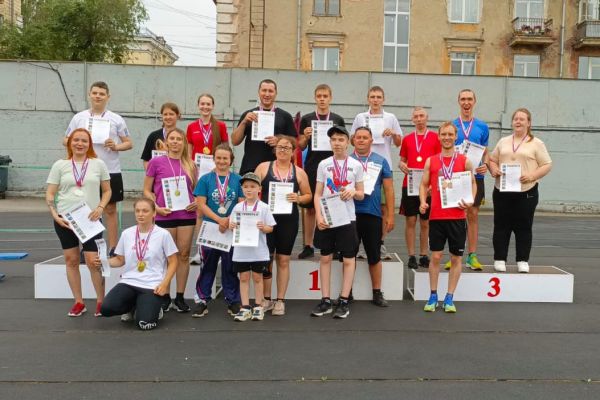 Участие членов Новокузнецкой МО ВОС в Чемпионате города Новокузнецка по легкой атлетике