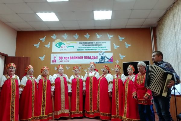 Двойной праздник, открытие творческого сезона и День пожилого человека в Кемеровской МО ВОС.