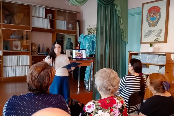 «Покровские посиделки» в Мариинской местной организации ВОС.