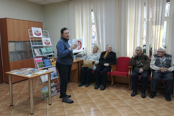 «Шория всюду со мной» литературный час в библиотечном пункте г.Прокопьевска.