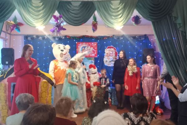 «Новогодние концертные бригады» в Мариинской МО ВОС.