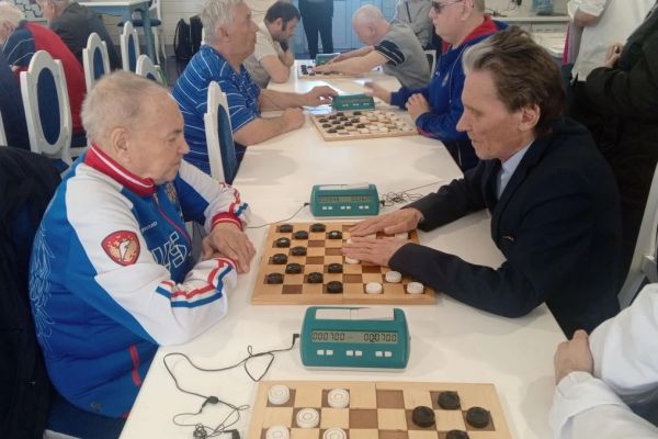 Чемпионат России по спорту слепых – шашки Русские.