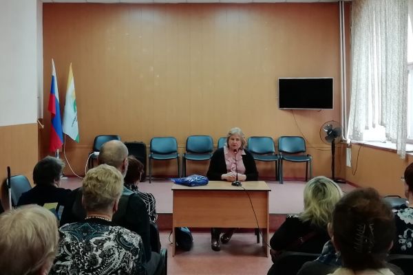 В гостях у Кемеровской МО ВОС – легенда кузбасского радио.