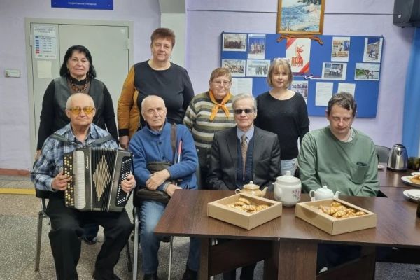 Встреча в клубе душевной песни «На завалинке», тема «Одуванчик полевой – травы и разнотравья» в Новокузнецкой МО ВОС.