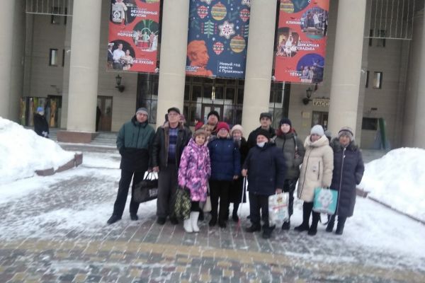 посещение Драматического театра в городе Кемерово