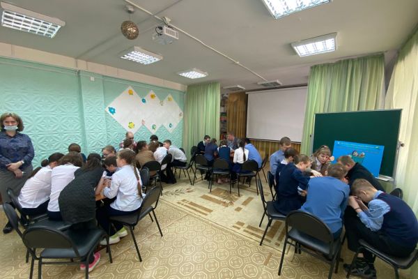 экспресс-тура «Мы в гости с тифло-игрой» в МБОУ №20 г Кемерово