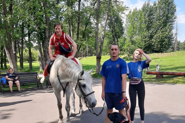 Посещение Зенковского парка в Прокопьевском районе 