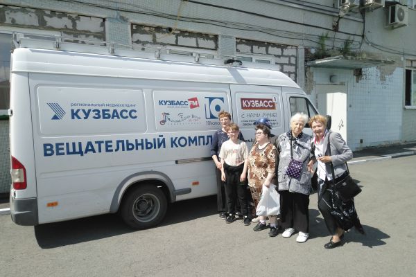 экскурсия в телестудии, телеканала «Кузбасс 1» 