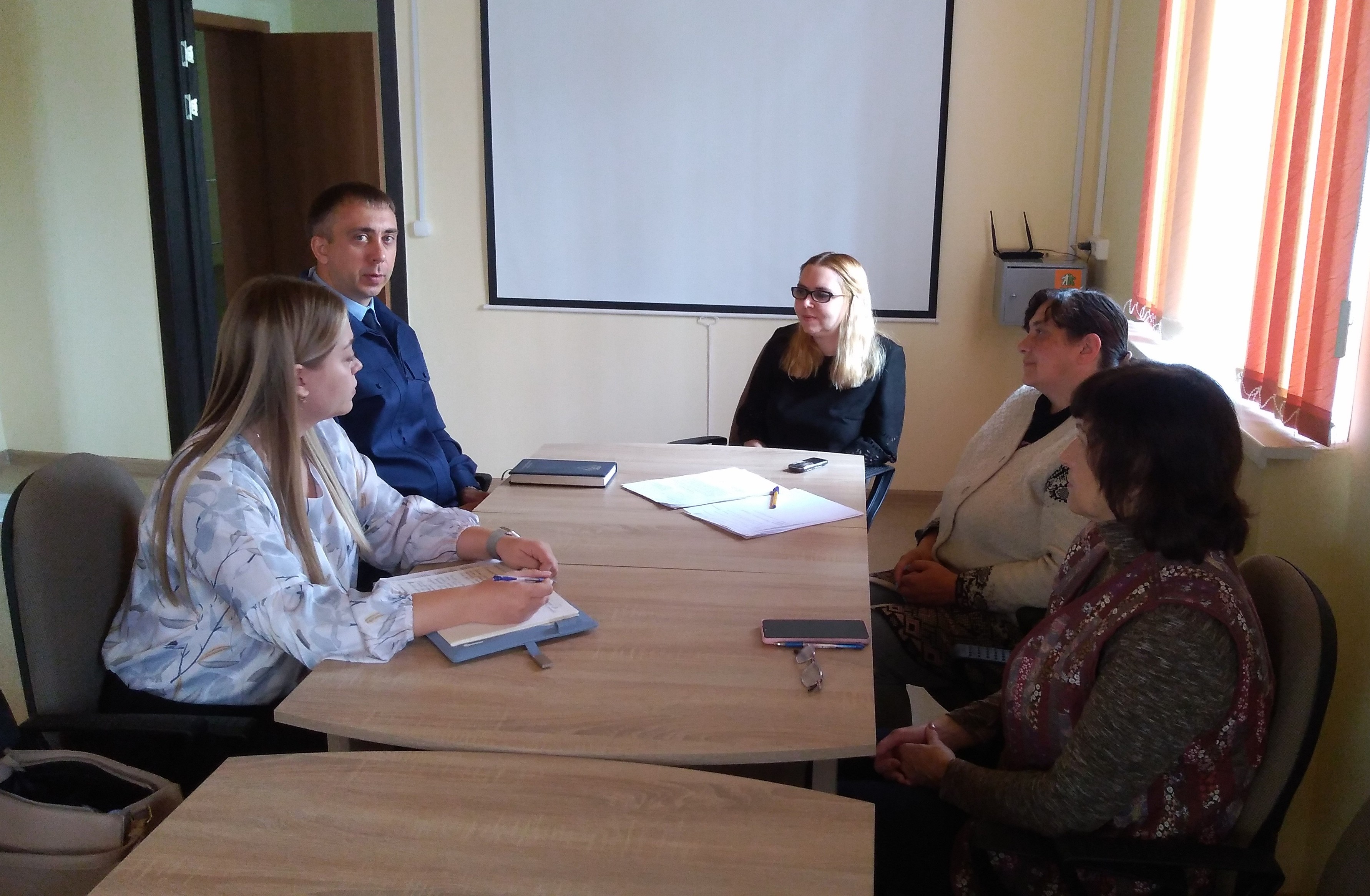 рабочая встреча с прокурором Заводского района