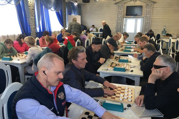 Чемпионат по спорту слепых (русские шашки)