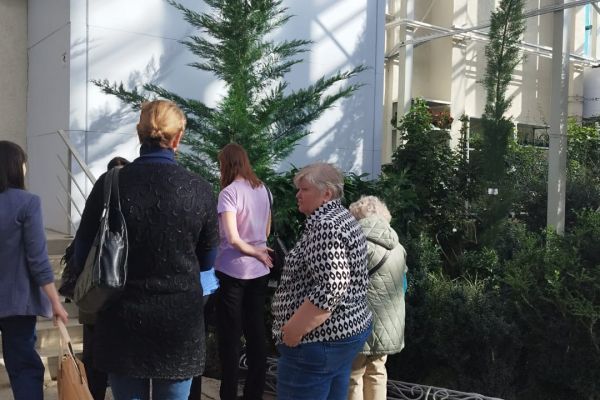 посетили ботанический сад в г. Кемерово