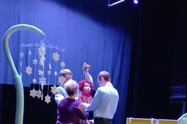 Новокузнецкая МО на сцене Новокузнецкого театра кукол «Сказ» 
